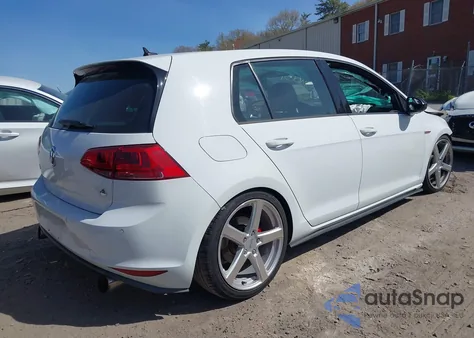 2015 Volkswagen Golf Gti 2.0T Autobahn 4-Door z USA, uszkodzony, nr VIN 3VW4T7AU3FM055032